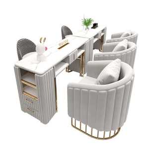 Table de manucure design moderne et populaire, personnalisable, pour salon de manucure, design innovant - Product Image 2