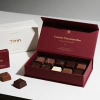 Boîtes cadeaux de luxe personnalisées pour chocolats, emballages pour aliments, bonbons, biscuits et boîtes magnétiques