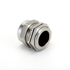 Stainless Steel <b>Waterproof</b> <b>Cable</b> Connector M37X1.5 PG21 Rigid Threaded For Ordinary <b>Cable</b> - Product Image 3