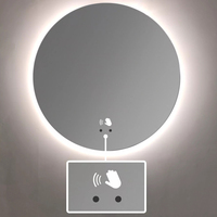 Swipe LED Capteur de mouvement Gradateur Conception d'onde mains libres 12-24V DC Entrée Commutateur manuel Type Contrôleur Commutateur miroir sans contact