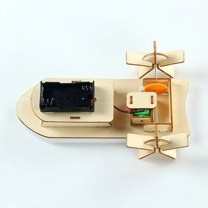 Pequeño Kit de Molino de Viento Solar DIY, Rompecabezas Educativo Hecho a Mano, Equipo de Experimentación Científica, Material de Madera, 15 cm - Product Image 6