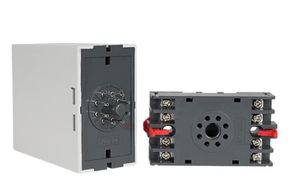 XJ3 Phasen bruch-und Phasen folge schutz relais (mit Basis) XJ3-G AC380V - Product Image 3