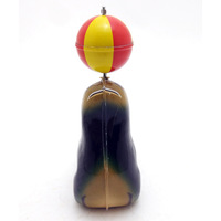Vente en gros usine : Jouet à remonter en métal rétro Lion de mer à billes d'équilibre, modèle animal de cirque vintage en étain, décoration, cadeau pour enfants