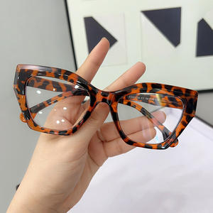 Оправа для очков для женщин может соответствовать степени уличной съемки Хань Чао, глазу, простая черная оправа, плоские 97158 - Product Image 2