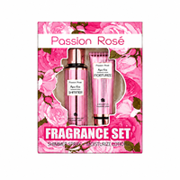 Ensemble de parfums, lotion pour le corps et spray parfumé Aqua Kiss, soin hydratant scintillant pour le corps, coffret cadeau pour femmes