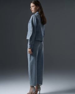 Nouvelle arrivée en gros 2025 femmes Denim veste OEM ODM Services excellente conservation de la forme Vietnam fabricant personnalisation - Product Image 5