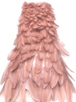 Tissu en dentelle bleu à plumes, motif floral à sequins, élégant et luxueux, pour robe de mariée ou tenue de soirée