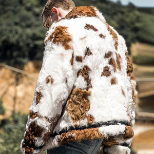 NAFA personnalise la <span class=keywords><strong>veste</strong></span> en fourrure d'agneau véritable <span class=keywords><strong>chic</strong></span> de couleur naturelle pour hommes avec la meilleure finition - Product Image 6