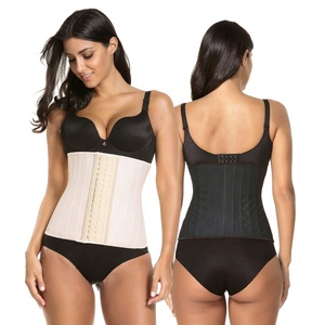 3015 Mujeres 25 acero hueso látex Shapewear cintura Cincher cuerpo Shaper faja Bustiers cintura entrenador corsé para pérdida de peso - Product Image 3
