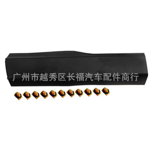 Oem Rear Door Exterior <b>Trim</b> Lower Molded Panel Left Right For 2015 23 Ford <b>Edge</b> <b>Plastic</b> No Drill Installation - Product Image 1