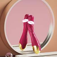 Nuevo Vibrador Súper Potente con Calefacción, Vibrador Realista Grande para Mujeres, 10 Modos de Vibración, Estimulador de Pezones