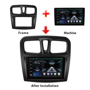 Autoradio tactile IPS BAIDAYU 9/10 pouces Android 13 avec USB, CarPlay, GPS intégré, WiFi et caméra de recul pour <span class=keywords><strong>Renault</strong></span> Sandero/Logan 2015-2018 - Garantie 1 an - Product Image 4