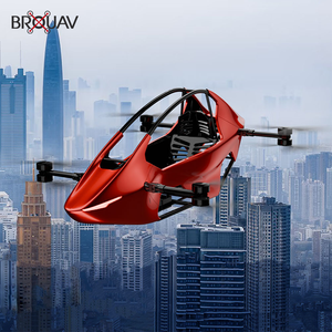 BROUAV Motocicleta Voladora Eléctrica de Rescate de Emergencia, Dron Tripulado Guiado por IA, Taxi Aéreo, Bicicleta Voladora de Lujo para Respuesta Rápida - Product Image 4