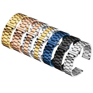 <span class=keywords><strong>สาย</strong></span>นาฬิกาข้อมือสเตนเลสหัวเข็มขัดผีเสื้อถอดได้ - Product Image 6