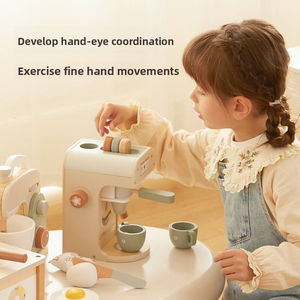 Juego de Cocina de Madera Multifuncional para Escritorio, Mini Casa de Juegos de Simulación, Juguetes Educativos de Aprendizaje para Niños Pequeños, Niños y Niñas - Product Image 3