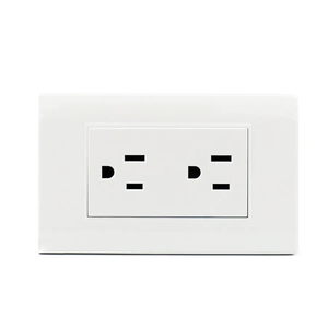 <span class=keywords><strong>Presa</strong></span> a Muro Doppia per Casa, 6 Pin, Standard Americano, <span class=keywords><strong>Presa</strong></span> di <span class=keywords><strong>Corrente</strong></span> a Muro - Product Image 1