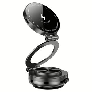 360 °   ที่วางโทรศัพท์แม่เหล็กแบบหมุนได้ - รองรับการชาร์จไร้สาย ใช้ได้กับรถยนต์ - Product Image 1