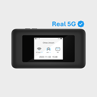 OEM/ODM 5G MiFi WiFi 6 5000mAh Pil Kapasiteli Taşınabilir Açık Hava Araç Router'ı, AB/ABD için SIM Kart Yuvası ile, 16 Kullanıcı Destekli 1800Mbps