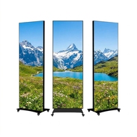 Écran LED couleur Bluestar P2.5 640x1920mm, indice de protection IP65, montable au sol/mur pour présentations visuelles intérieures/extérieures