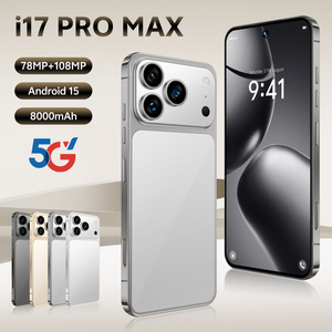 2025 recién lanzado I17 <span class=keywords><strong>Pro</strong></span> <span class=keywords><strong>Max</strong></span> 5G Smartphone nuevo Original Dual SIM MTK procesador HD pantalla para juegos versión Global - Product Image 4