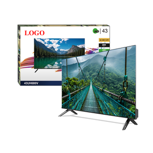 ทีวีสมาร์ท 4K UHD สำหรับโรงแรม ระบบแอนดรอยด์ 9.0 ขนาด 55 นิ้ว แบบไร้ขอบ HDTV ความคมชัดสูง แอนดรอยด์ 43 50 55 65 นิ้ว สมาร์ททีวี 43-65 นิ้ว - Product Image 2