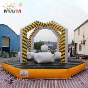 Winsun Jeu interactif gonflable commercial Wrecking Ball Party Sport Challenge Human Demolition Zone thème - Product Image 4