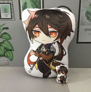 2025 impression <span class=keywords><strong>photo</strong></span> bricolage cadeaux d'anniversaire créatifs facile à nettoyer personnalisé anime dessin animé en forme spéciale oreillers chambre coussins de chaise - Product Image 6