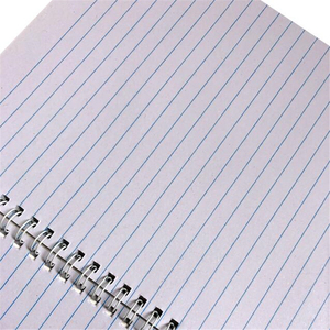 Cahiers à spirale double A4 à couverture souple, 100 pages, <span class=keywords><strong>ligne</strong></span> simple - Product Image 3