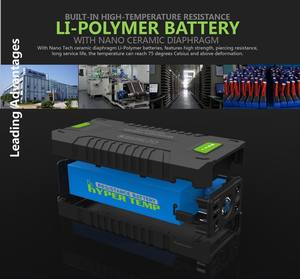 Kit <span class=keywords><strong>de</strong></span> démarrage <span class=keywords><strong>de</strong></span> voiture et <span class=keywords><strong>de</strong></span> camion 20000mAh 12V avec gonfleur <span class=keywords><strong>de</strong></span> pneus, sortie 150W, <span class=keywords><strong>batterie</strong></span> au lithium, banque d'alimentation, anti-étincelles - Product Image 5