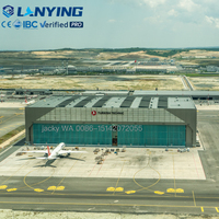 Edificio Prefabricado de Acero Ligero de Estilo Industrial Moderno para Gimnasio, Centro Comercial, Taller, Hangar de Aviones