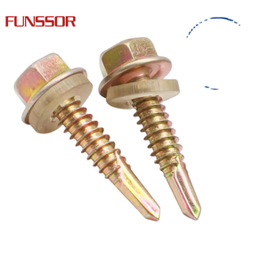 Tornillos Autorroscantes y Autoperforantes Hexagonales de Acero al Carbono Grado 4 Personalizables que Cumplen con las Normas ISO - Product Image 1