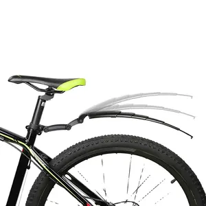 Yeni görüntü bisiklet çamurluklar bisiklet çamurluk karbon Fiber ön arka MTB dağ bisikleti kanatları çamurluk aksesuarları