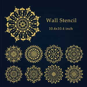 Grand modèle de <span class=keywords><strong>peinture</strong></span> au <span class=keywords><strong>pochoir</strong></span> pour sol, mur, carrelage, <span class=keywords><strong>tissu</strong></span>, meubles, pochoirs, <span class=keywords><strong>peinture</strong></span> - Product Image 3
