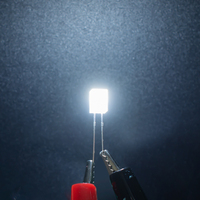 Couleur personnalisée 557 carré DIP LED 5mm Diode rouge 620 625 nm bleu 460 465 nm vert 520 525 nm pour indicateur et affichage lumineux