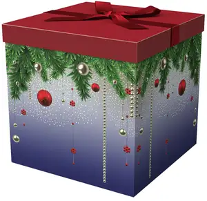 कस्टम 7 दिन क्रिसमस आगमन कैलेंडर पैकेजिंग उपहार बॉक्स लोगो के साथ