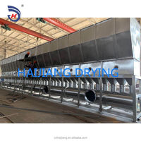 Sécheur à lit fluidisé horizontal continu série XF pour graines de sésame, machine de séchage pour l'industrie alimentaire