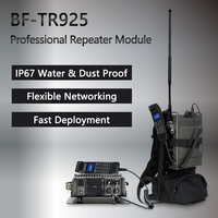 Répéteurs robustes de haut niveau BF-TR925 IP67 étanches à l'eau et à la poussière avec double mode DMR et analogique