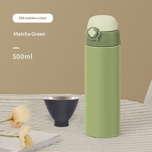 Nouvelle Gourde Isotherme Portable Grande Capacité pour Enfants avec Paille, Modèle 2026 – Design Attrayant - Product Image 2