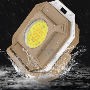 Xách tay Keychain Đèn pin trắng ấm màu vàng ánh sáng màu đỏ nam châm <span class=keywords><strong>COB</strong></span> LED Type-C USB hiển thị điện mini làm việc chiếu sáng khẩn cấp - Product Image 4