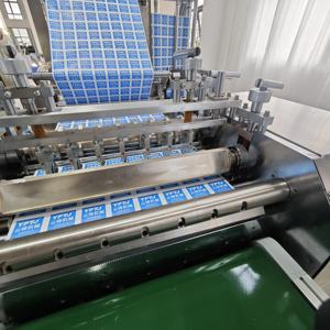 Máquina Totalmente Automática de 8 Pistas para Fabricação de Lenços Umedecidos para Preparação com Álcool e Lenços Umedecidos Individuais para Limpeza - Product Image 4