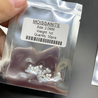 Vente en gros de pierres de moissanite cultivées en laboratoire, rondes, D VVS, blanches, 0,8 mm, 1 mm, 1,5 mm, 2 mm, 2,5 mm, utilisées pour la fabrication de bijoux pour femmes