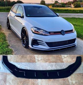 Nueva venta bien ABS Material brillo negro parachoques delantero coche labio delantero para Volkswagen Golf <span class=keywords><strong>7</strong></span> - Product Image 2