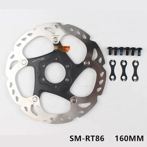 ดิสก์เบรก <span class=keywords><strong>Shimano</strong></span> <span class=keywords><strong>RT86</strong></span> ของแท้ ขนาด 160/180/203 มม. แบบ 6 รูยึด สแตนเลส สำหรับจักรยานเสือภูเขา - Product Image 1