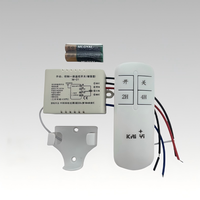 Interrupteur intelligent sans fil 220V 10A avec télécommande pour éclairage, portée 100m, compatible multi-canaux, système de maison intelligente à piles