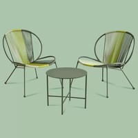 Chaises de loisirs d'extérieur en métal minimalistes modernes - Durables et empilables pour hôtel, jardin, balcon et terrasse