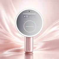 Miroir de maquillage intelligent avec analyseur de peau AI, écran tactile 8 pouces, éclairage LED annulaire, détecteur de soins de la peau pour salon de beauté