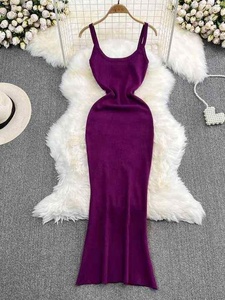 Vestido de mujer de gama alta con cuello cuadrado, estilo vintage, de gasa, maxi, <span class=keywords><strong>floral</strong></span>, formal, de manga larga, que estiliza la figura, novedad de verano 2026 - Product Image 5