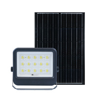 Reflector Solar LED Comercial KCD ABS IP65 de Ahorro de Energía, Nuevo Diseño, 40w 50w 100w 200w, para Estacionamiento