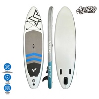 Planche de paddle gonflable texturée bicolore, stable, autoportante, en Drop Stitch, portable, écologique, fabriquée en Chine