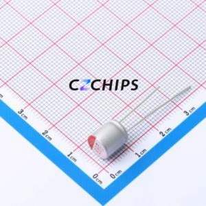 Condensateur solide JBLE2681M010D090RLM 680µF 10V, composant à montage traversant (THT), D8xL9mm, 20%, 4.8A 100kHz - Product Image 1